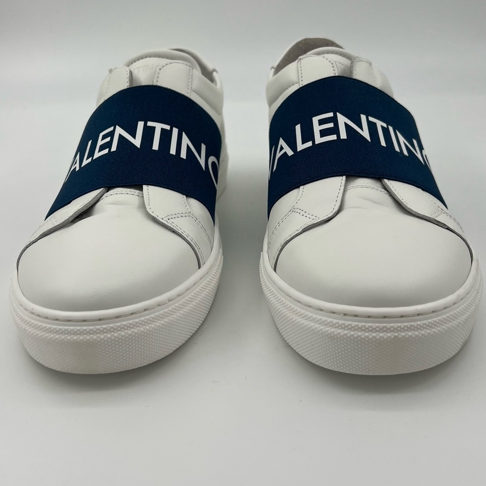Men’s Mario Valentino Zeus Logo Leather Slip-On Sneakers. Size 9 US | MSRP: $489 - Picture 6 of 10